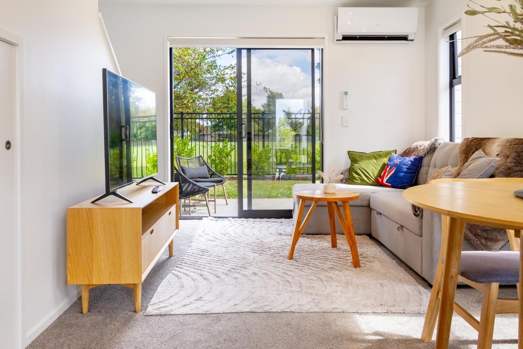 Ferienwohnung Escape At The Park: 1 Bed 1 Bath W/Carpark Christchurch Exterior foto